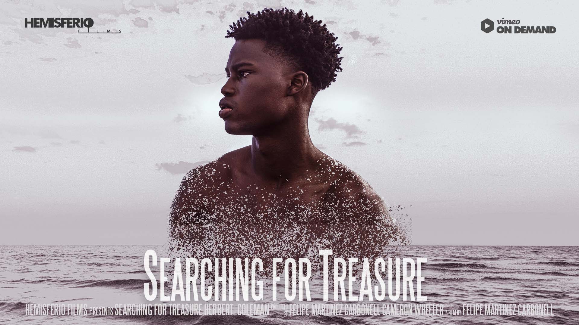 poster horizontal searching for treasure